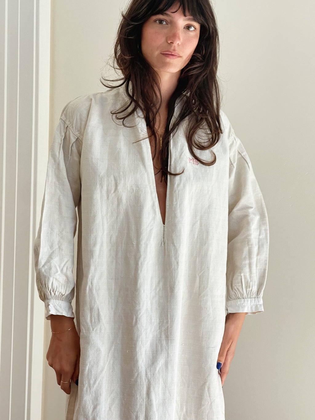 Antique French “MB” Linen Sleeper – The Ludlow Shop
