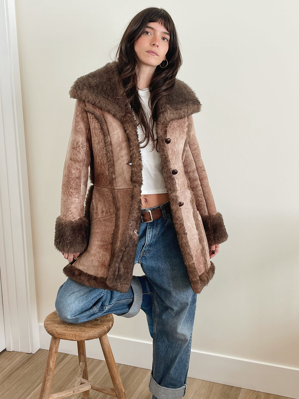 1970s Sheepskin Coat – The Ludlow Shop