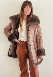 70s Sheepskin Coat