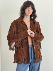 1960s Western Fringe Jacket