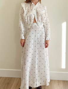 Antique Calico Cotton Set