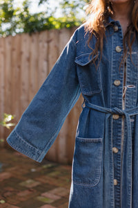 LUDLOW Oliver Denim Trench