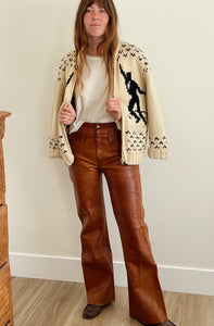 Handmade Cowhide Pants