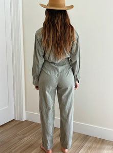 Faded Green Coveralls