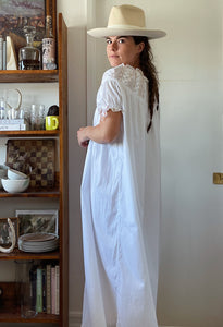 Antique Lace Yoke Nightgown