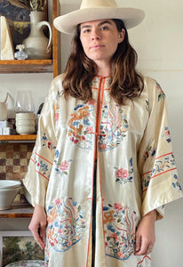 Antique Silk Embroidered Robe