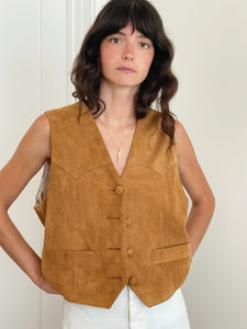 Buttery Suede Vest