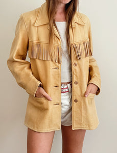 1950s Deerskin Fringe Jacket