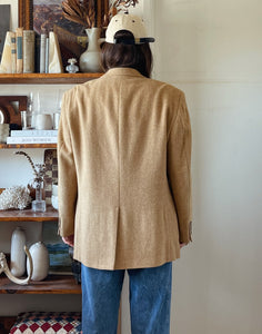 Oversized Camel Blazer