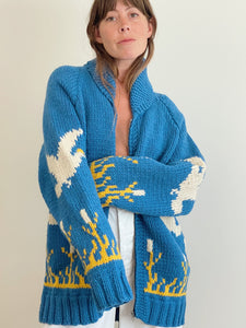Handknit Flying Ducks Cowichan