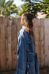 LUDLOW Oliver Denim Trench