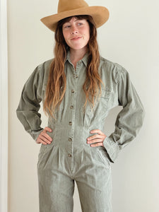 Faded Green Coveralls