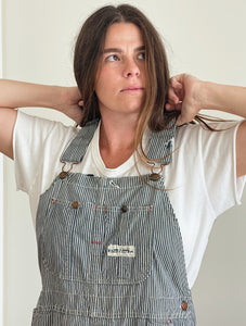 Powerhouse Hickory Stripe Overalls