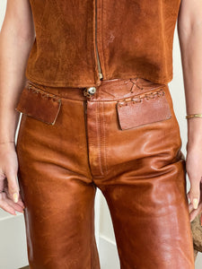 Handmade Cowhide Pants
