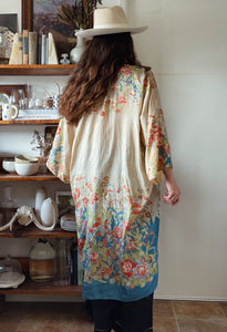 1920s Silk Pongee Kimono