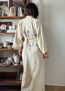 Antique Embroidered Kimono