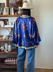 Silk Embroidered Kimono