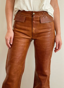 Handmade Cowhide Pants