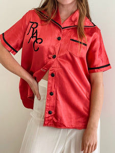 1950s Rayon Baseball Jersey