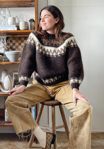 Shrunken Nordic Pullover