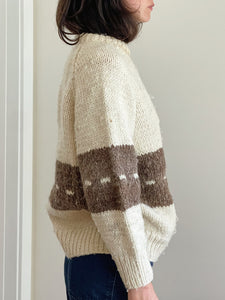 Handknit Wool Pullover