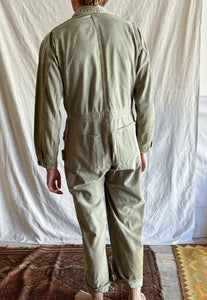 Rail Chief Herringbone Patched Coveralls