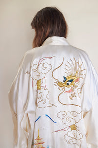 Embroidered Dragon Kimono