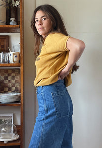 Purdue Mustard Raglan