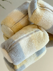 Mid Century Wool Blanket Pouch