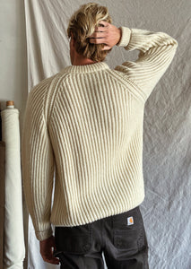 Handknit Wool Pullover