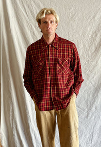 Plaid Wool Shirt